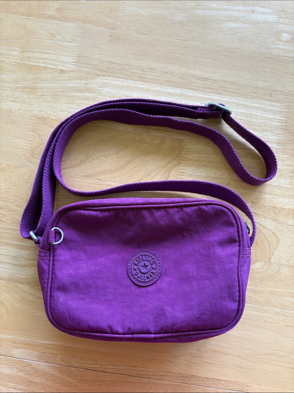 🐒 Kipling Small Crossbody Bag in Purple